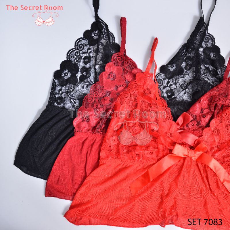 TALLY LINGERIE SET SEXY JUMBO 7083 I FREE SIZE | FIT 4XL