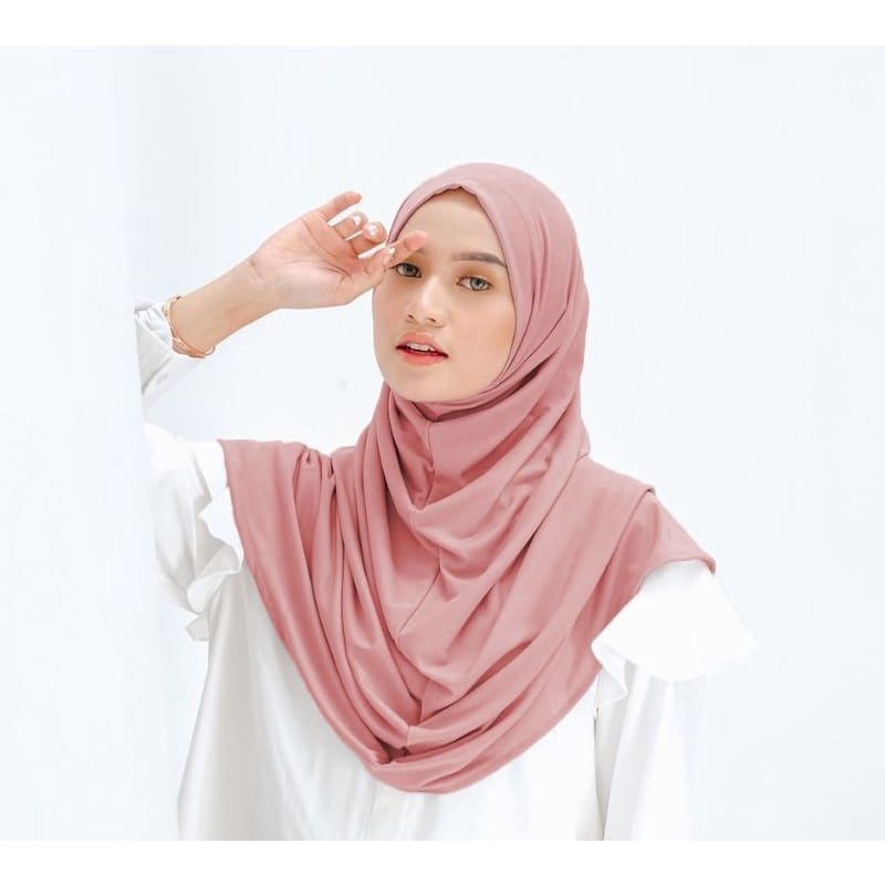 KERUDUNG INSTAN BERGO SPORT SYRIA L HIJAB INSTAN MALAY JERSEY NON PET TERMURAH NAYLA HIJAB