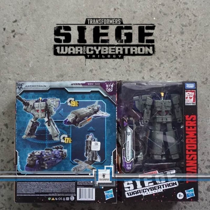 Transformers WFC Siege - ASTROTRAIN Triple Changer Leader Class