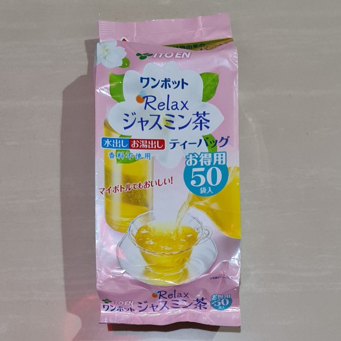 

ITOEN ITO EN JASMINE TEA BAG RELAX AND REFRESH 50 X 3 GRAM