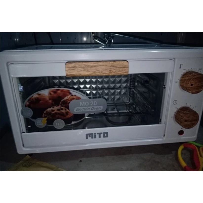 MITO Oven Listrik 11 Liter MO 20 MO20 400W 11L Electric Oven MO-20 Pink