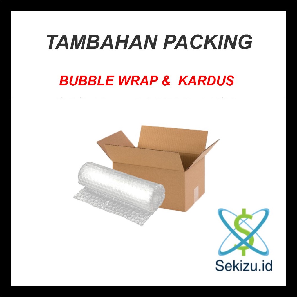 

Sekizu.idOfficial TAMBAHAN PACKING EXTRA BUBBLE WRAP