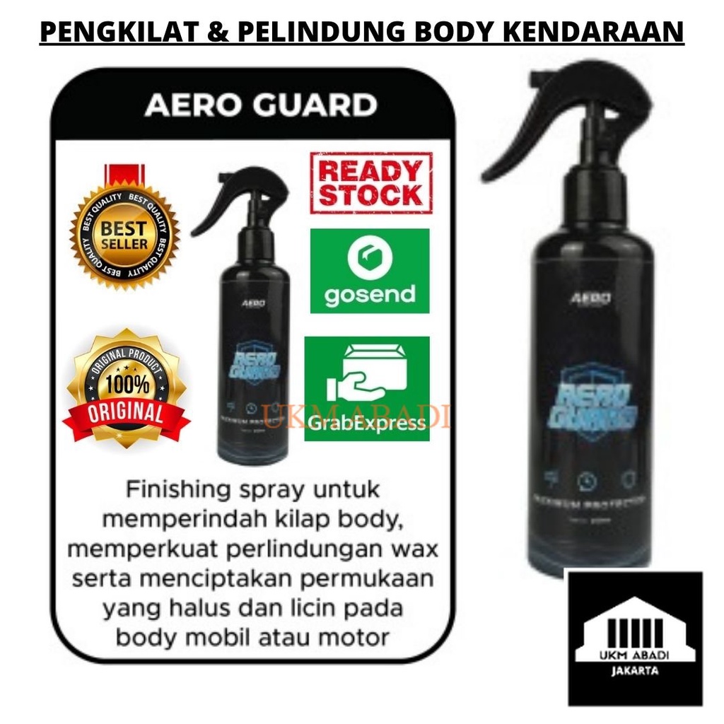 Aero Guard Coating Kendaraan Perawatan Perlindung Body Kendaraan