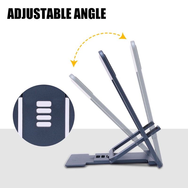 Stand Holder Hp / Tablet / Notebook Universal Sudut Adjustable Bisa Dilipat