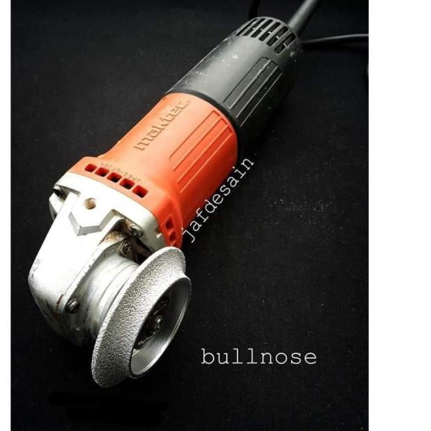 Bullnose Edge Profil Granit Pinggul marmer - 20mm