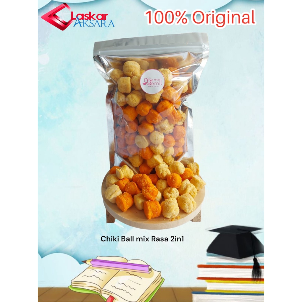 

Chiki Ball Mix Rasa 2in1 Bola Bola / Premium