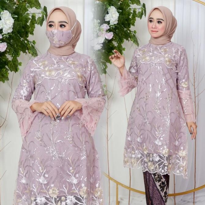 kebaya modern /kebaya brokat/kebaya pesta/baju pesta/baju kebaya