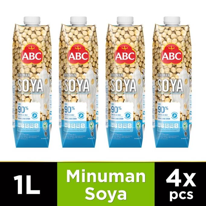 

ABC Susu Sari Kedelai 1 L - Multipack 4 pcs