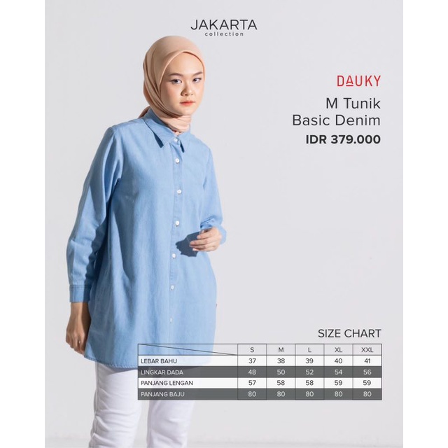 TUNIK TERBARU DAUKY 2022 M TUNIC BASIC DAUKY