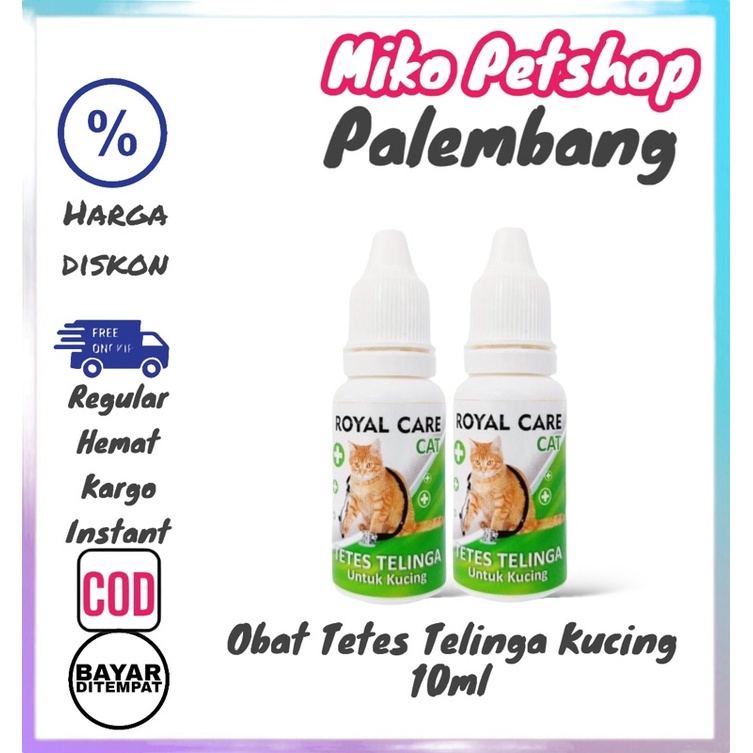 Royal Care Telinga 10ml Obat Tetes Telinga Kucing