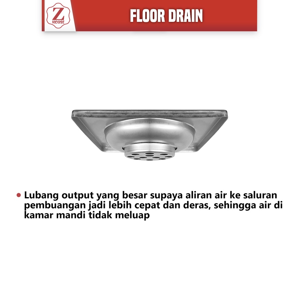 Floor Drain Toilet Saringan Got Stainless Kamar Mandi Anti Bau Saringan Got Stenlis Saringan Got Stainless Steel Kamar Mandi Floor Drain Toilet Anti Bau Saringan Got Stenlis Floor Drain