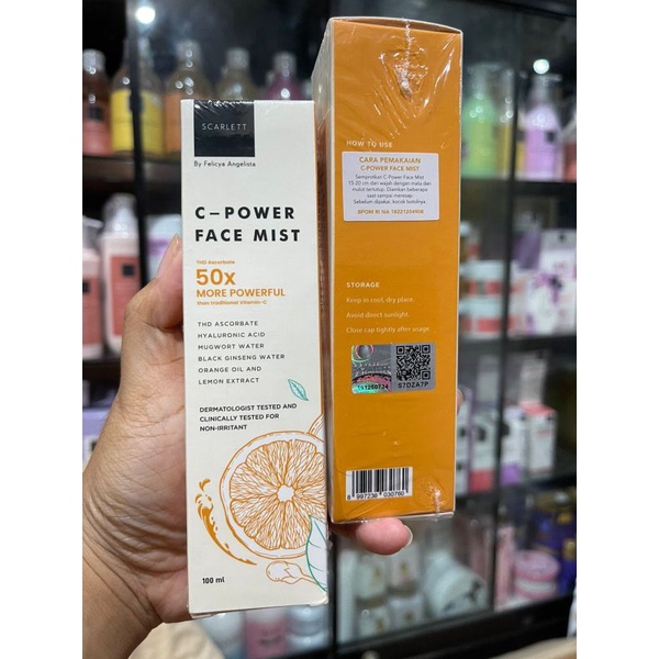 SCARLETT C-POWER FACE MIST