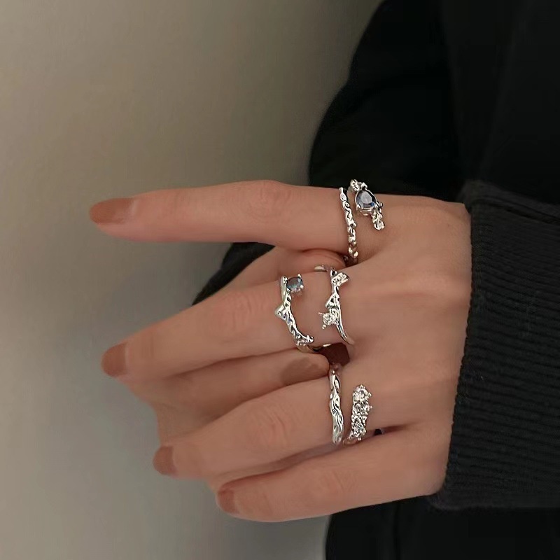 Cincin Mutiara Bentuk Bintang Untuk Aksesoris