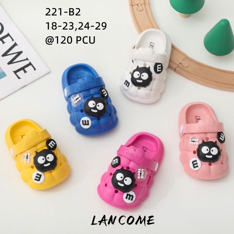 221-B2 Sandal Anak Baim Laki Laki Perempuan Murah / Sandal Anak Import Jelly Cute MEOW