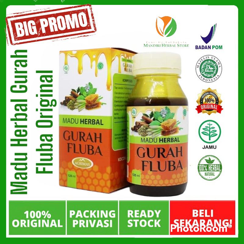 MADU HERBAL GURAH FLUBA 125ml