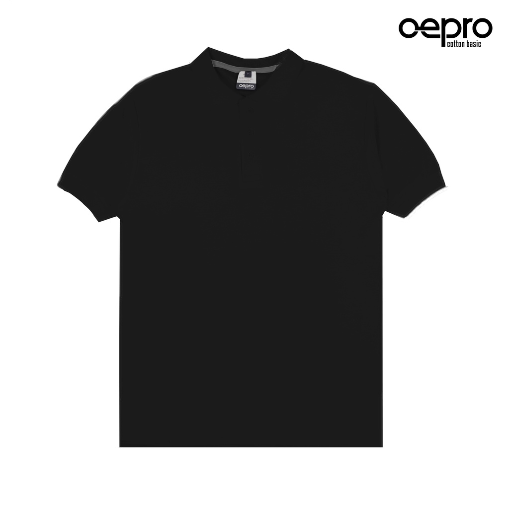 Kaos Polo Premium | Kaos Kerah Premium | Polo shirt | Full Katun | Black Stone |  Oepro