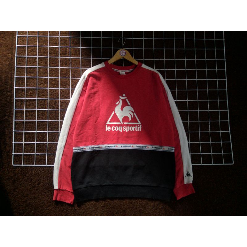 Crewneck Le Coq Sportif second Crewneck Le Coq Sportif Logo Center Second Le Coq Sportif Logo Center