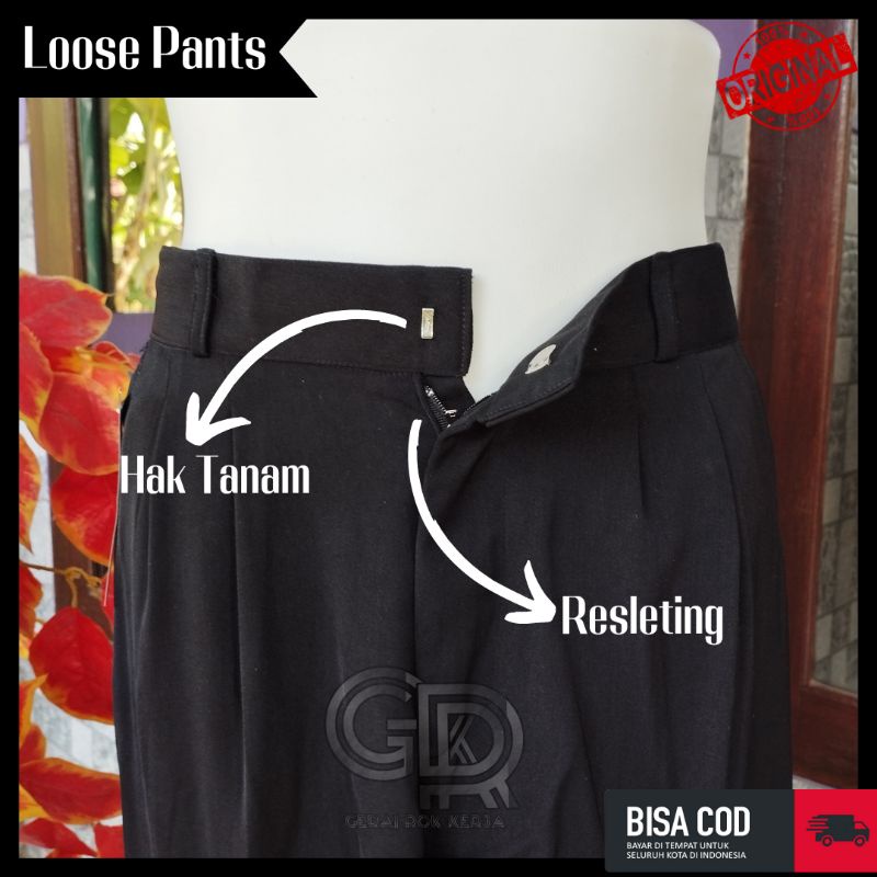 Loose Pants Trousers Wanita Celana Bahan Ferari Premium Celana Loose Pants Highwaist Celana Kulot Wanita Hw Cullote Celana Kulot Wanita Anti Kusut Cullote Pants Celana Polos Celana Anti Lecek Jumbo Celana Kulot Bahan Ferrari Celana Kulot High Waist