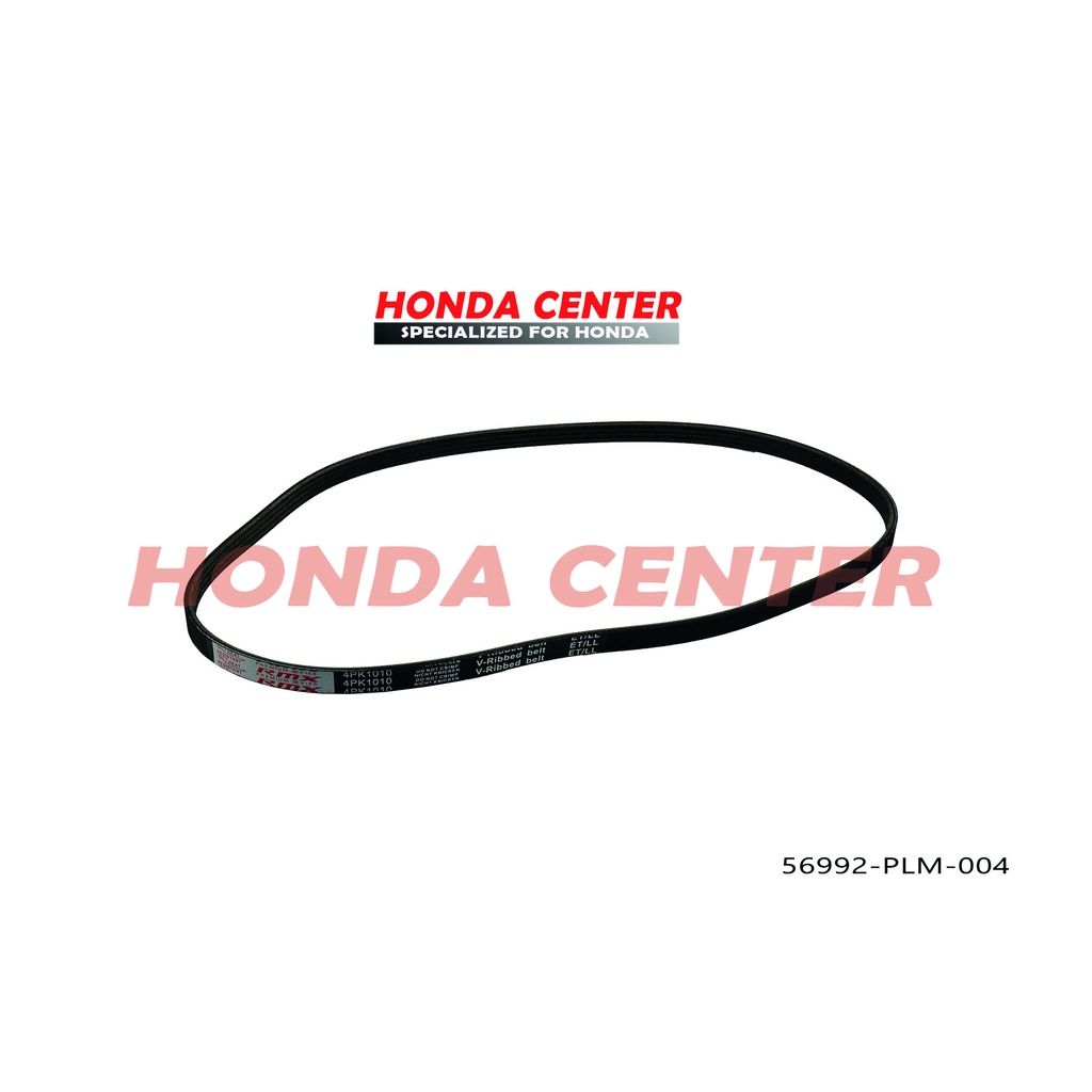 fan belt fanbelt atau tali kipas belting pompa power steering civic vti vtis 2001 2002 2003 2004 2005 4pk 1010 56992-PLM