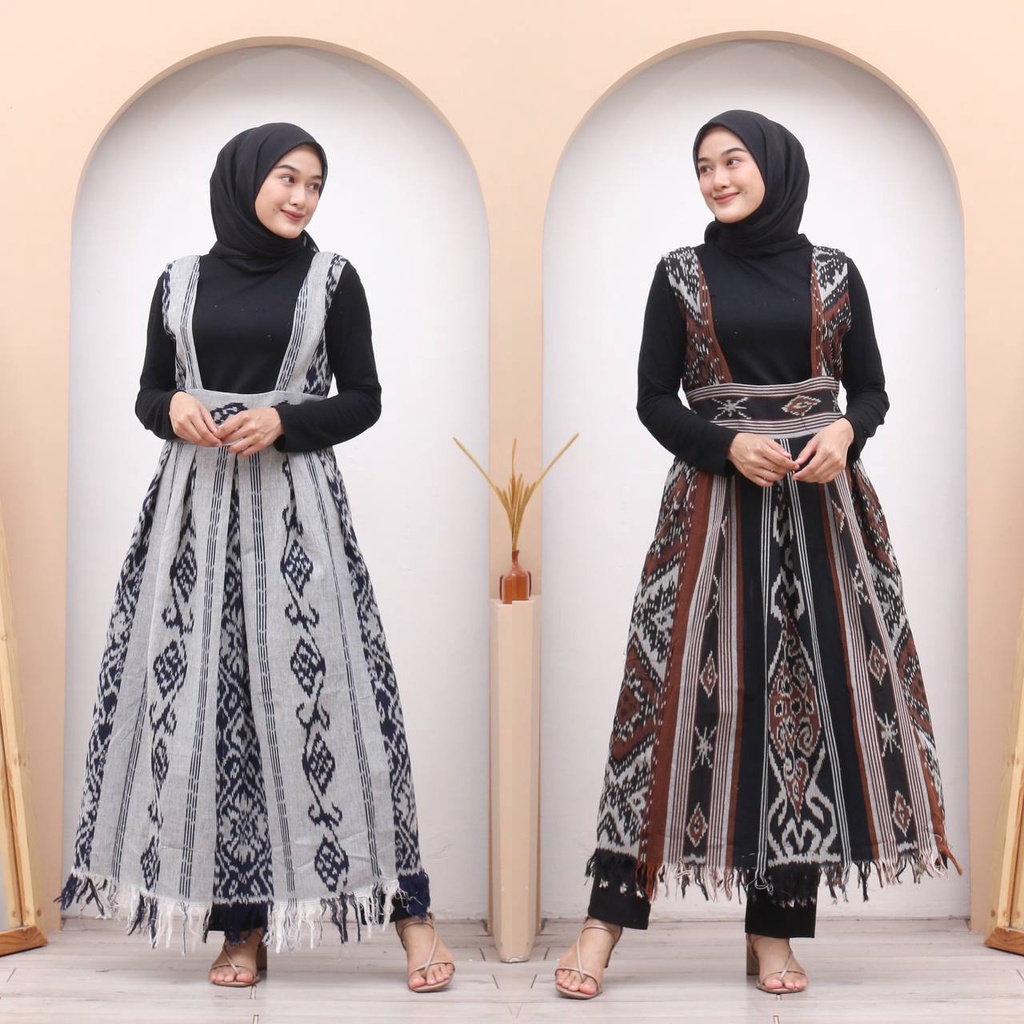 OVERALL TENUN TASYA. OUTER TENUN WANITA KEISHAN.ID