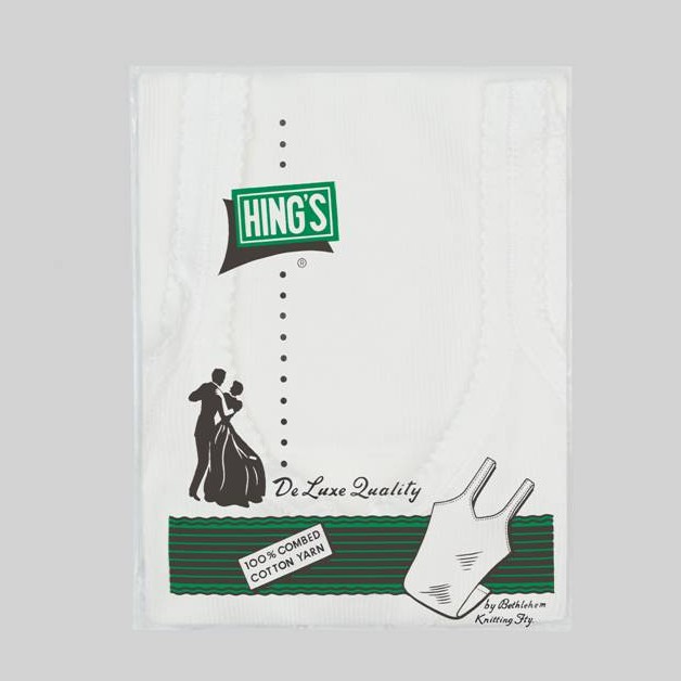 Ningrumshop Pakaian Dalam Wanita Hings Tank Top / Singlet Kaos Dalam Wanita Cewe Wanita 430 Putih | 