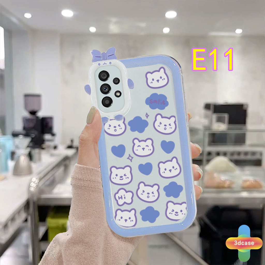 Soft Case Pelindung Kamera Motif Hati Untuk Samsung A32 A13 A52 A12 A03 A51 A22 M22 M32 A04S M23 F23 A03S A23 A50 A02S A20 A50S A30S A52S A30 M12 A125 A13 Life F12 M10S