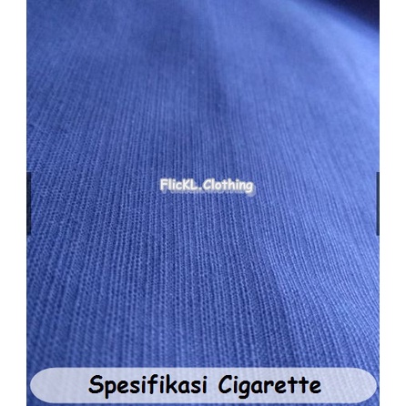 Bahan Kain Cigarette Sigaret Cigaret Kemeja Casual Formil Baju Rollan