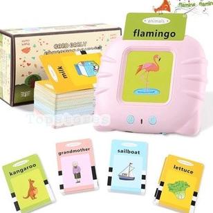 Card Early Education Bilingual Device / Mainan Flash Card Bersuara