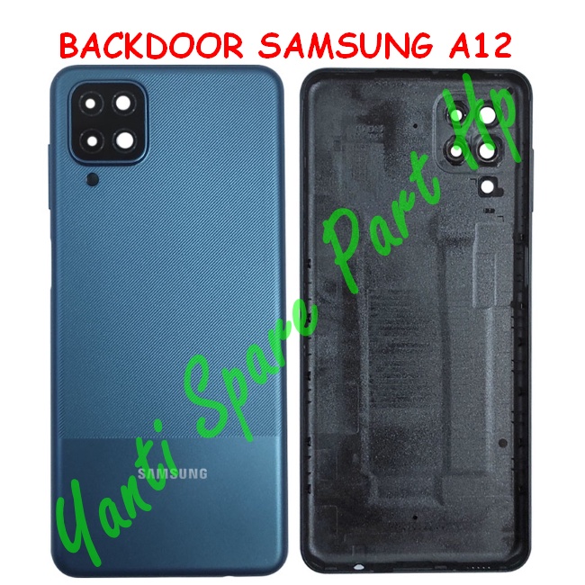 Backdoor Tutup Belakang Samsung A12 Original Terlaris New