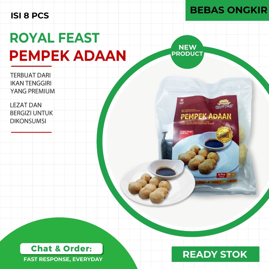 

PEMPEK PALEMBANG ASLI WONG KITO GALO - ROYAL FEAST - CAMPUR