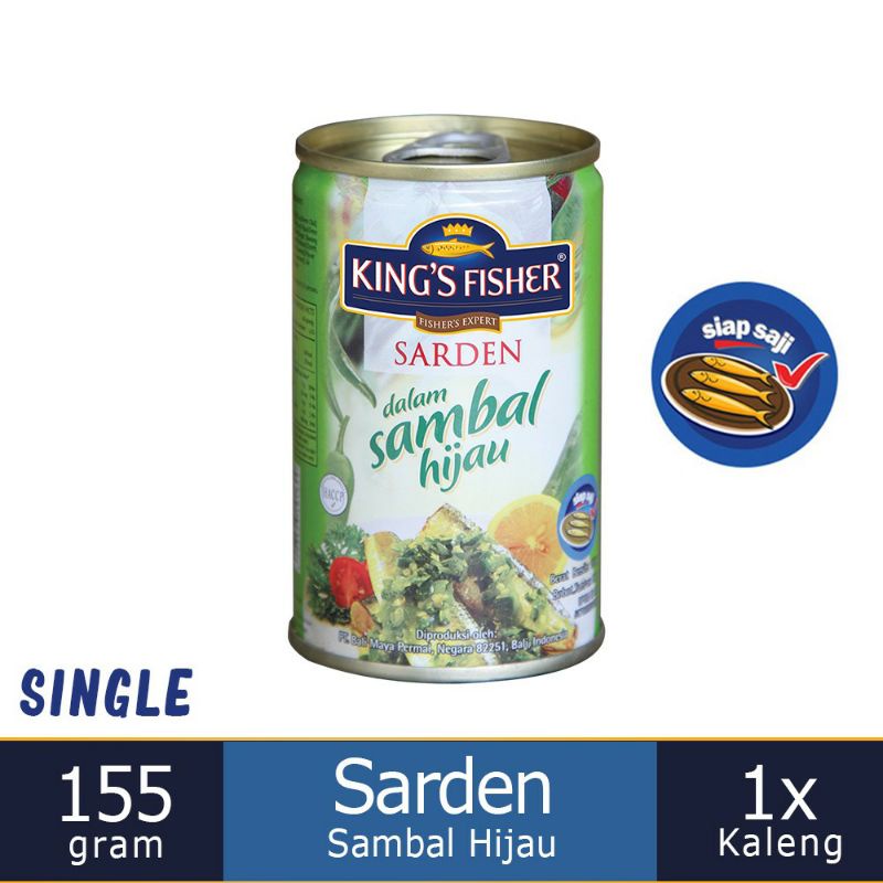 

KING'S FISHER SARDEN DALAM SAMBAL HIJAU 155 gram