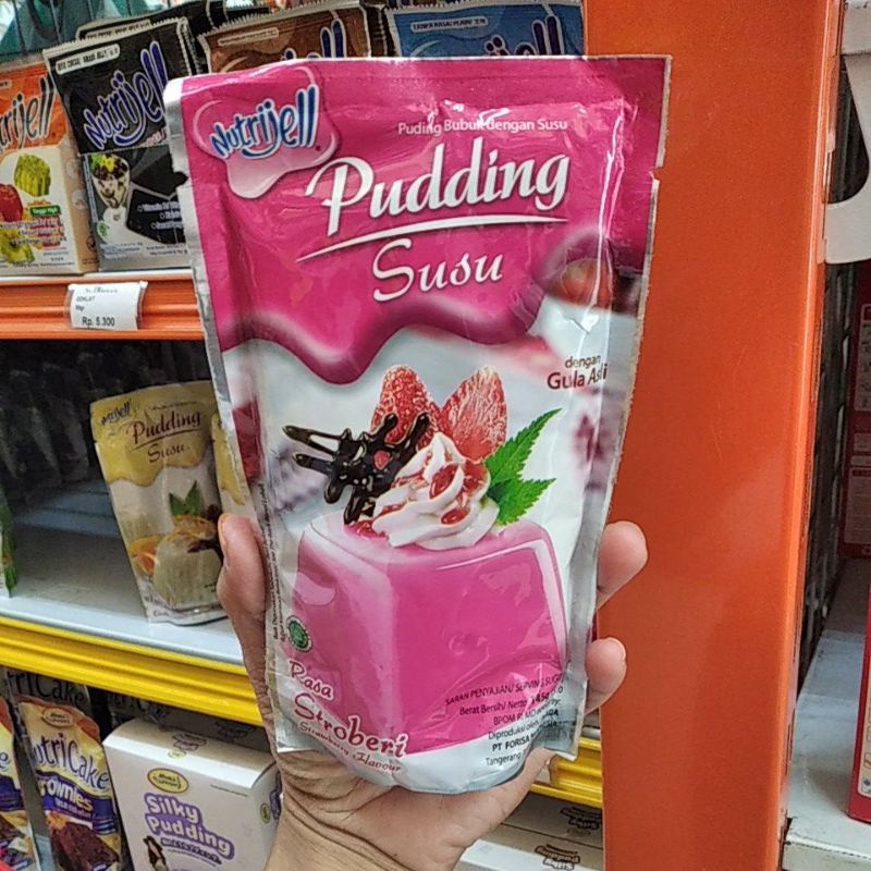 

pudding susu stroberi 145g