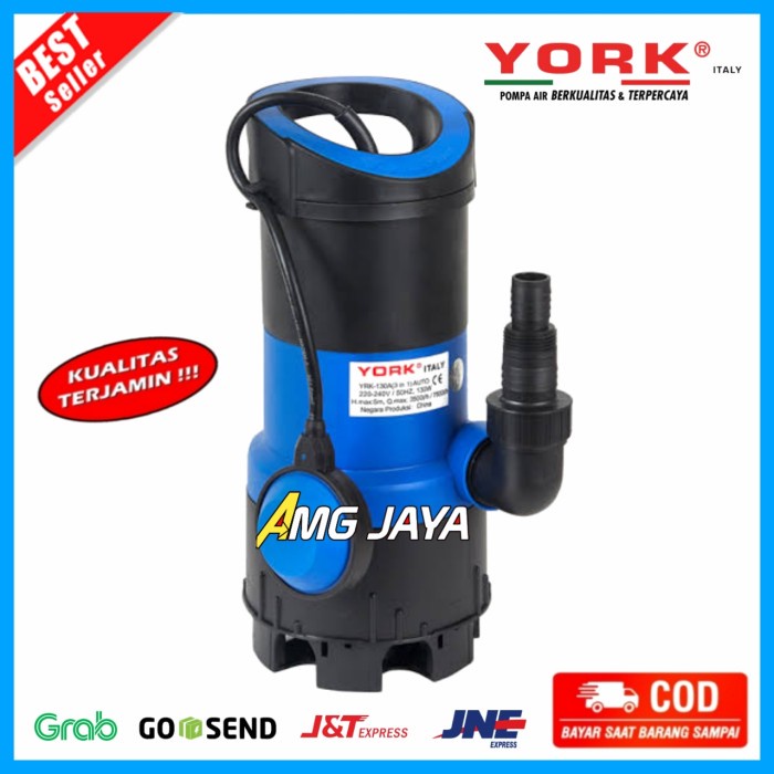 Pompa Celup Air York YRK-130A (3in1) Pompa Celup Air Kotor York Auto