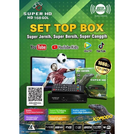 Set Top Box STB DVBT2 MATRIX