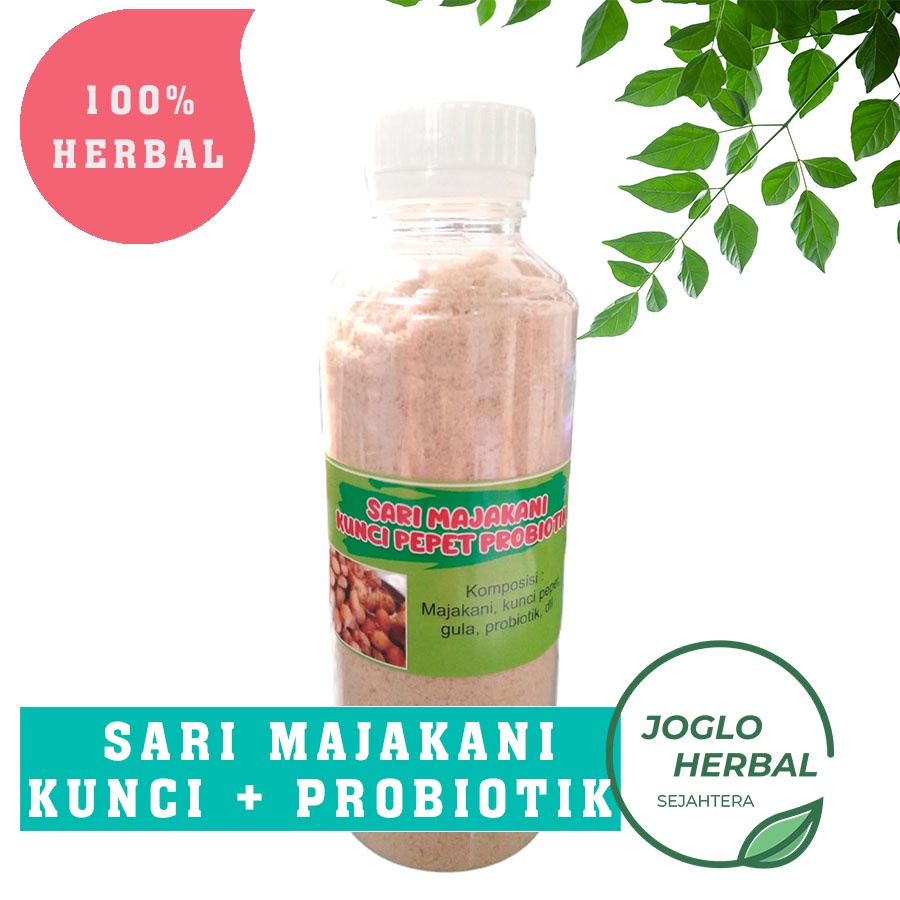 

Sari Manjakani Kunci Pepet Probiotik serbuk asli untuk kesehatan Jamu 100% Herbal