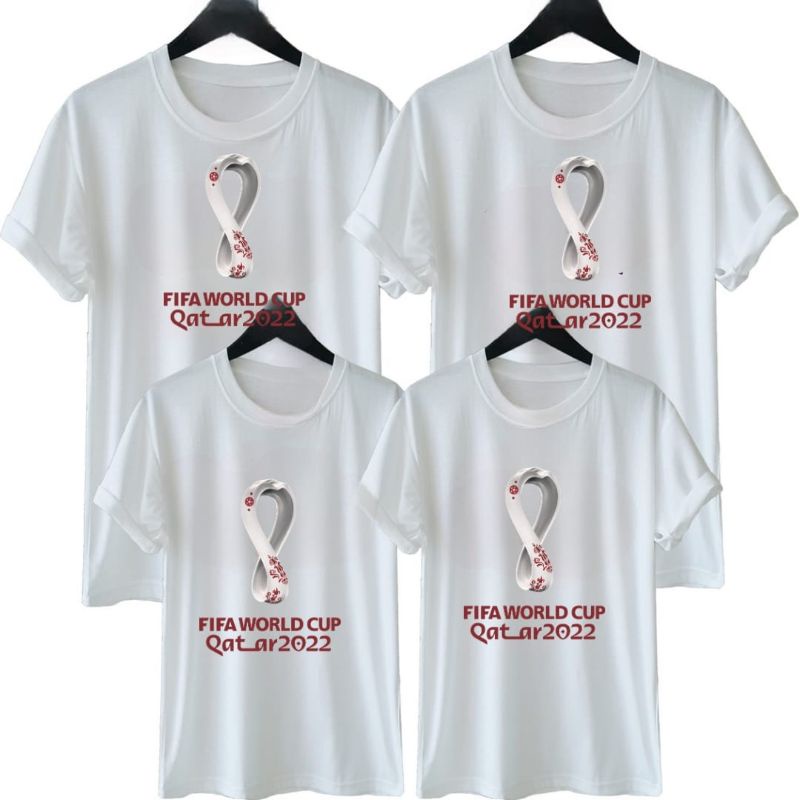 KAOS PIALA DUNIA 2022 QATAR 1-12 TAHUN DAN REMAJA UKURAS,M,L,XL,XXL,XXXL