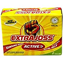 

Extra Joss Active Gingseng Korea Kalbe Energy Drink 4G 1 Box Isi 12 Sachet