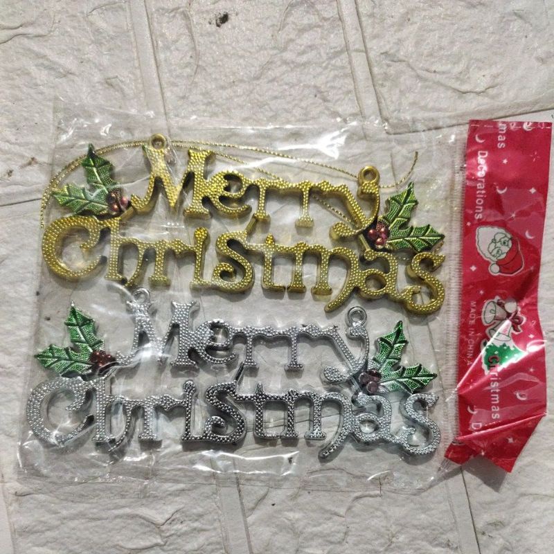 Tulisan merry christmas