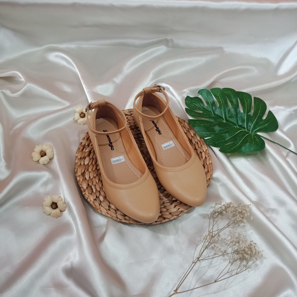 SIZE 41.42.43.44 Flat shoes Wanita Jumbo