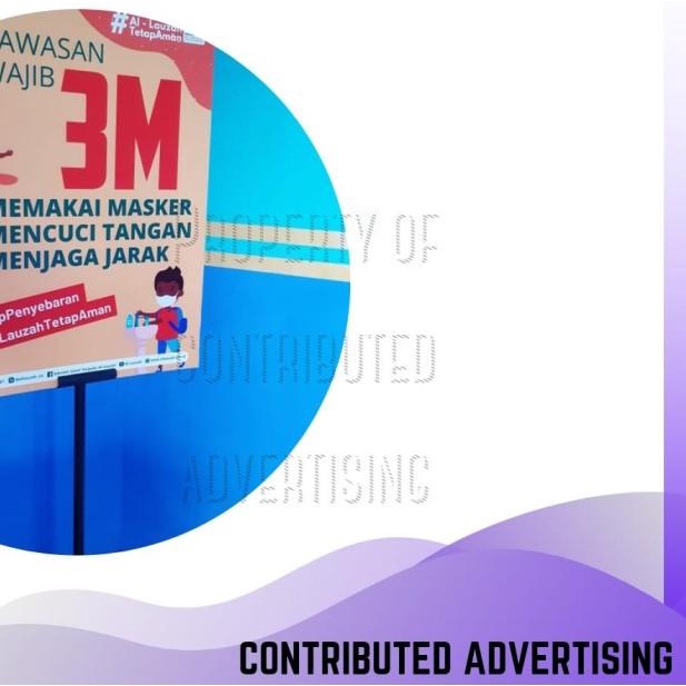 Tripod Display / Stand Banner Tripod / Stand banner Berdiri