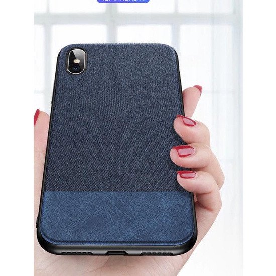 CAFELE Premium Denim Case - Xs Max iPhone Xr iPhone Xs iPhone X - iPhone Xr, Putih