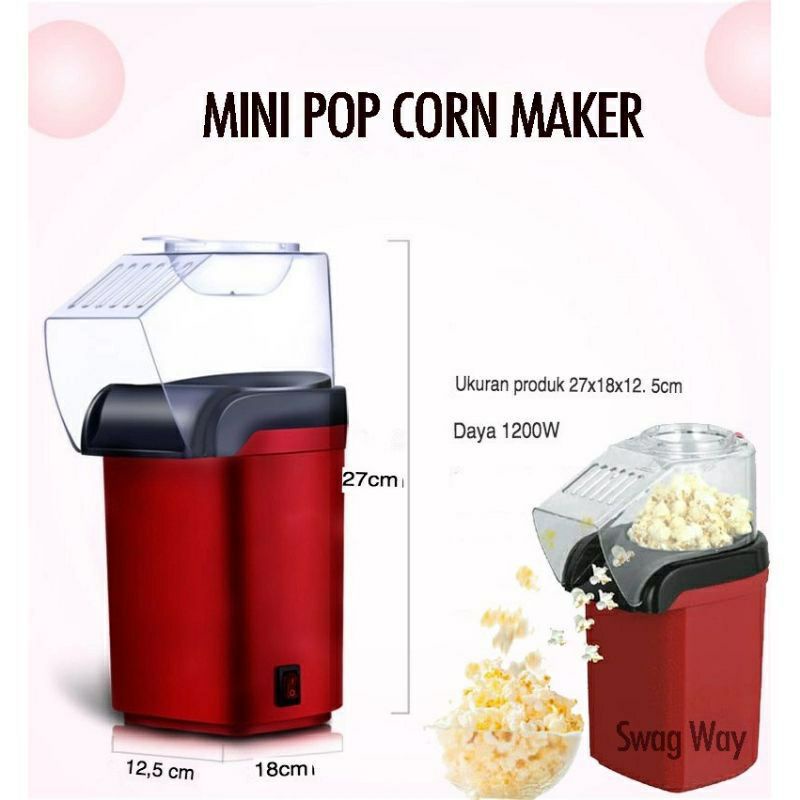 Mesin Popcorn Mini Alat Pembuat POPCORN Jagung