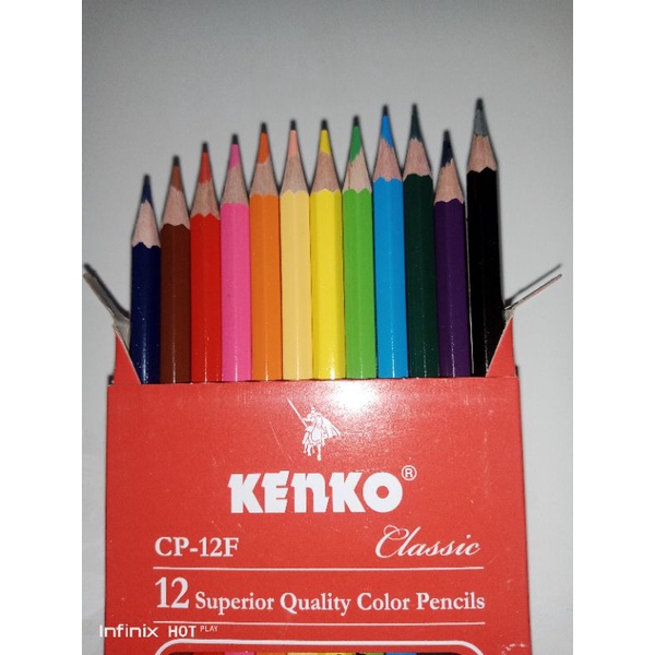 

Pensil 12warna kenko 18cm