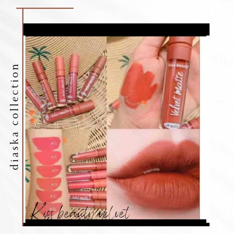 Kiss Beauty Velvet Matte Lipcream (ECER)