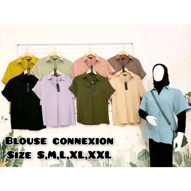 BLOUSE CONNEXION CRINKLE