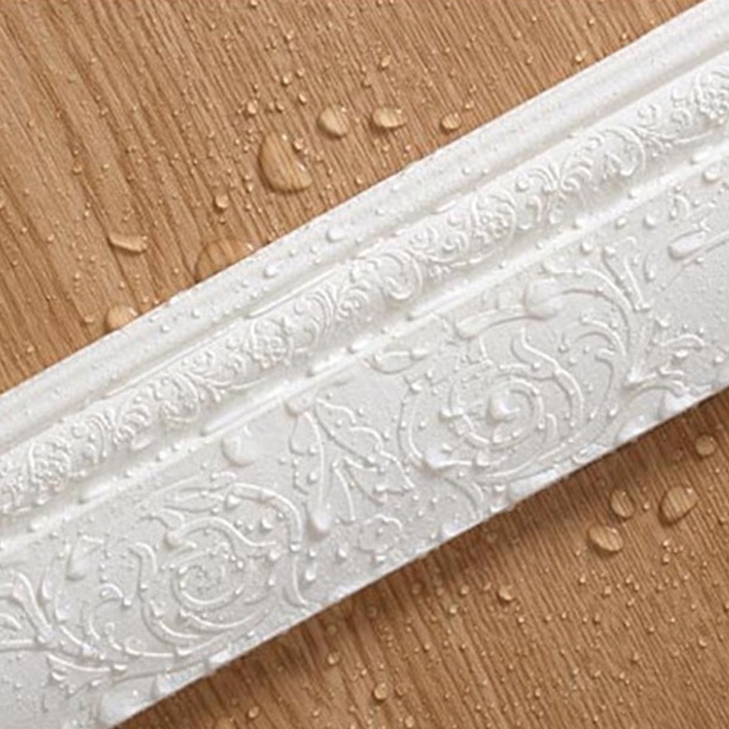 MurmerOfficial Wall Border List / Wallborder Foam 3D / List dinding 3D R842 843