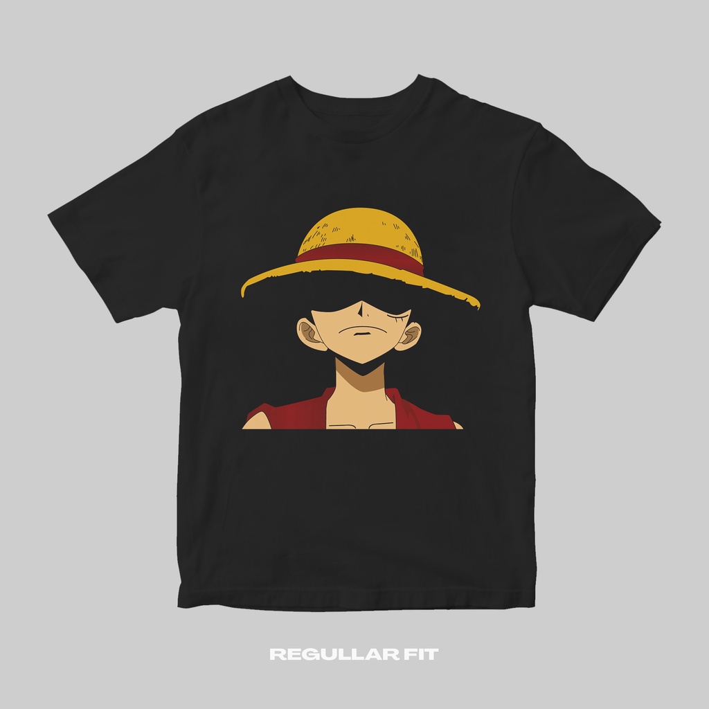 Kaos One Piece Luffy Vintage Tee T-shirt