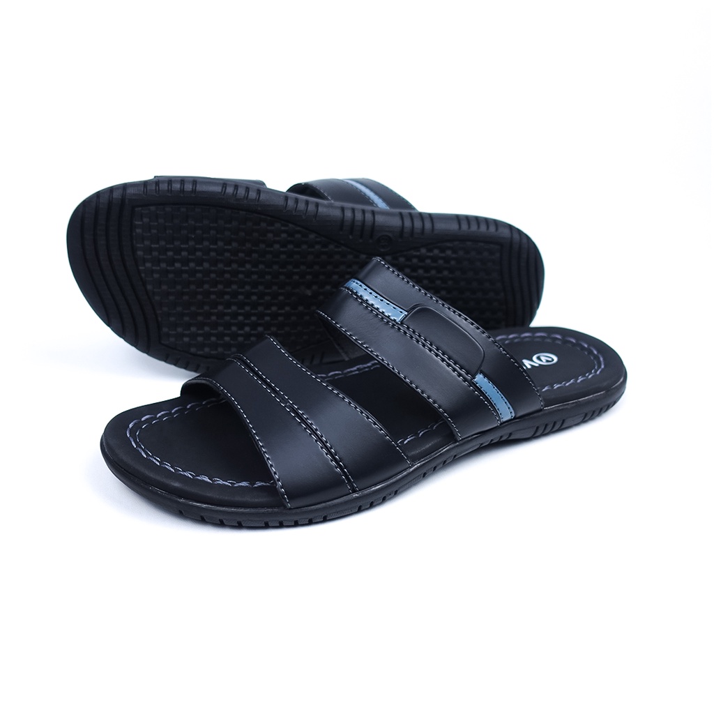 Sandal Kulit Pria Dewasa Model Casual Terbaru VINCI 11