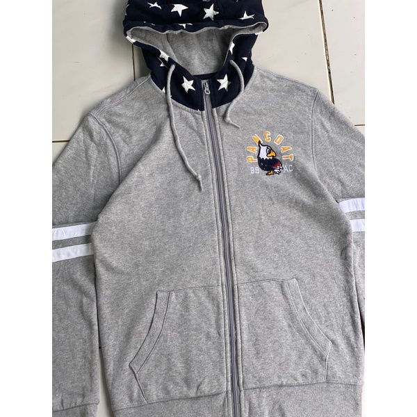 zip hoodie pancoat original like new second branded