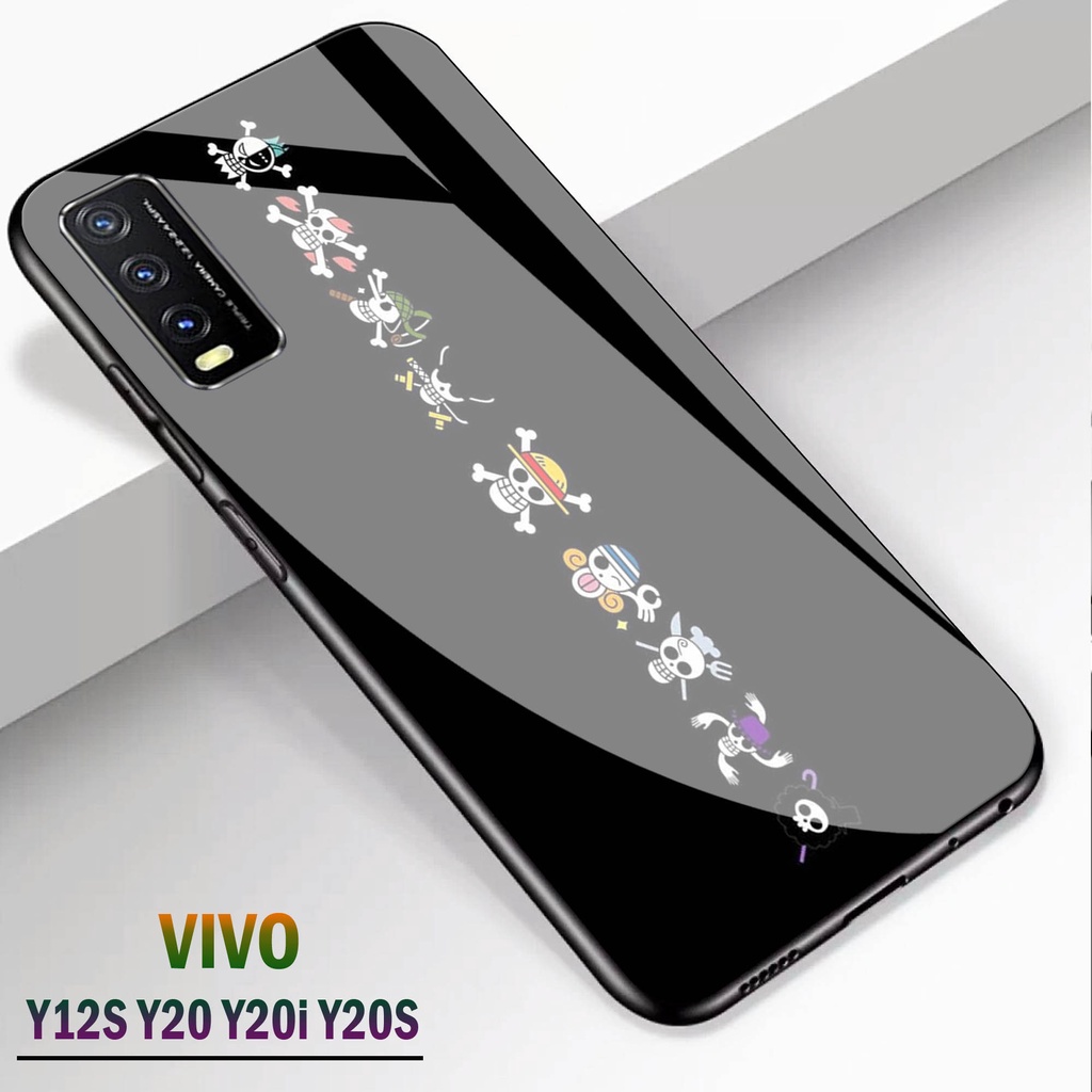 Softcase kaca VIVO Y12S Y20 Y20i Y20S - Case Handphone VIVO Y12S Y20 Y20i Y20S [T79].